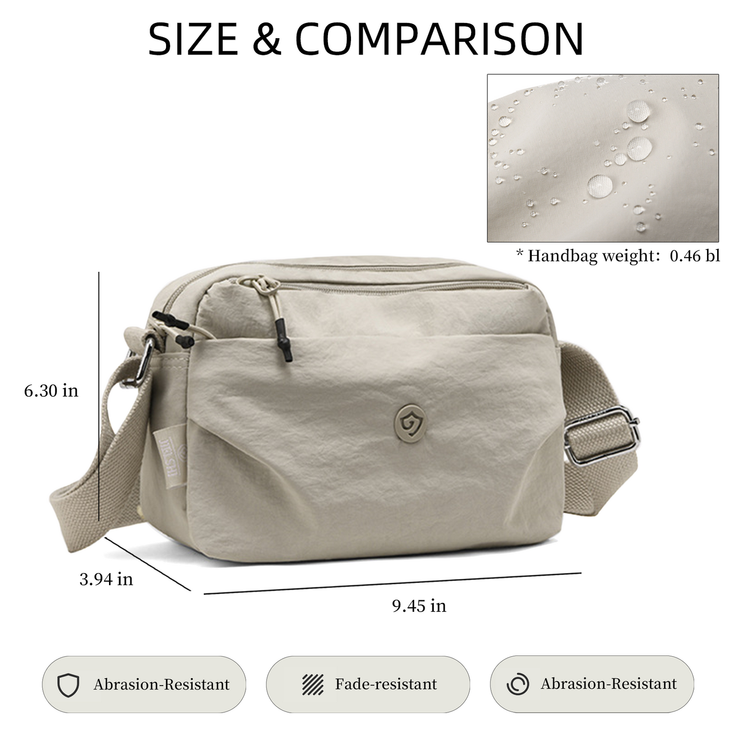 Xpurse Casual Chic One-Shoulder Crossbody Bag