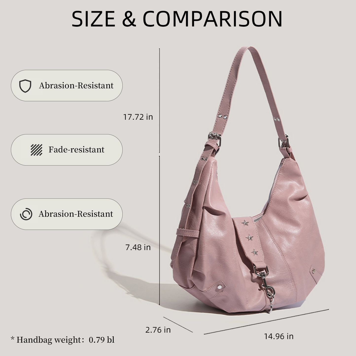 Xpurse Spice Girl Style Casual Shoulder Armpit Bag