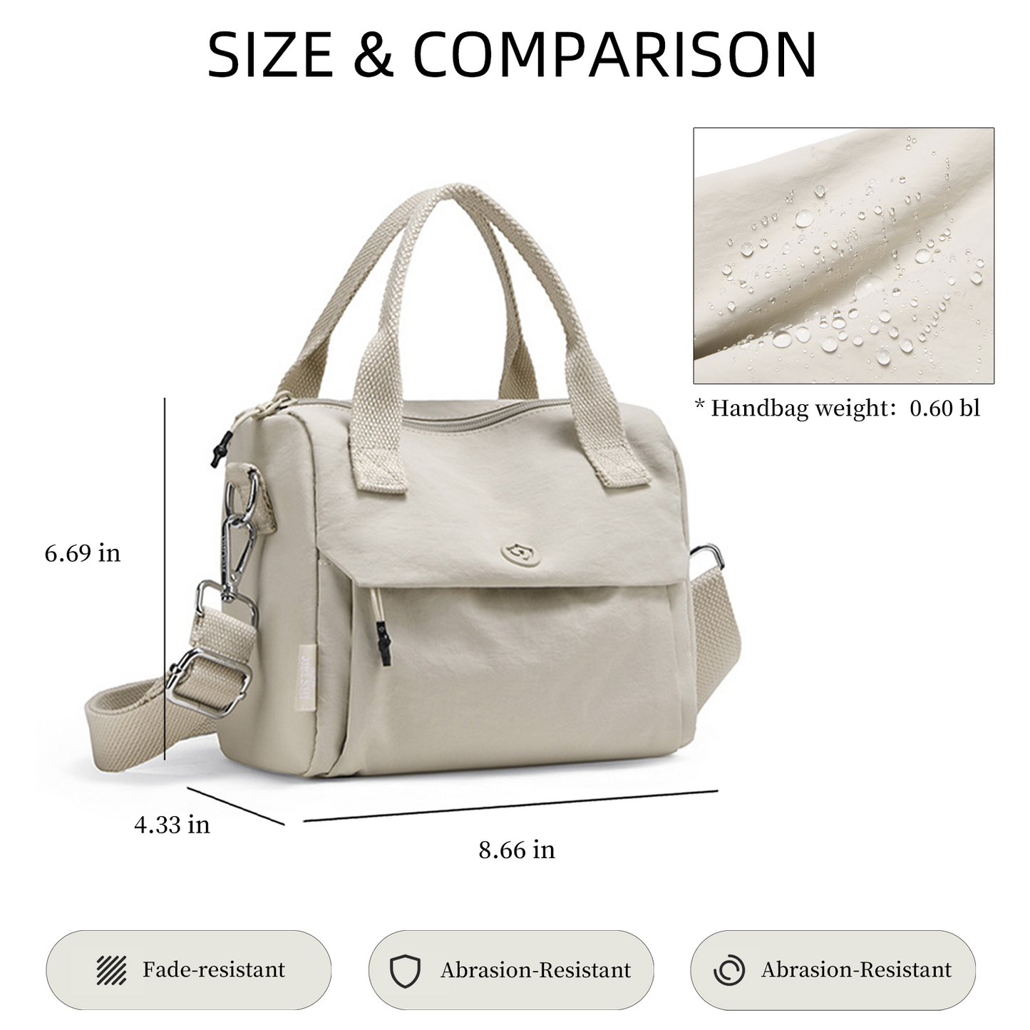 Xpurse Women's Elegant Casual Crossbody Bag