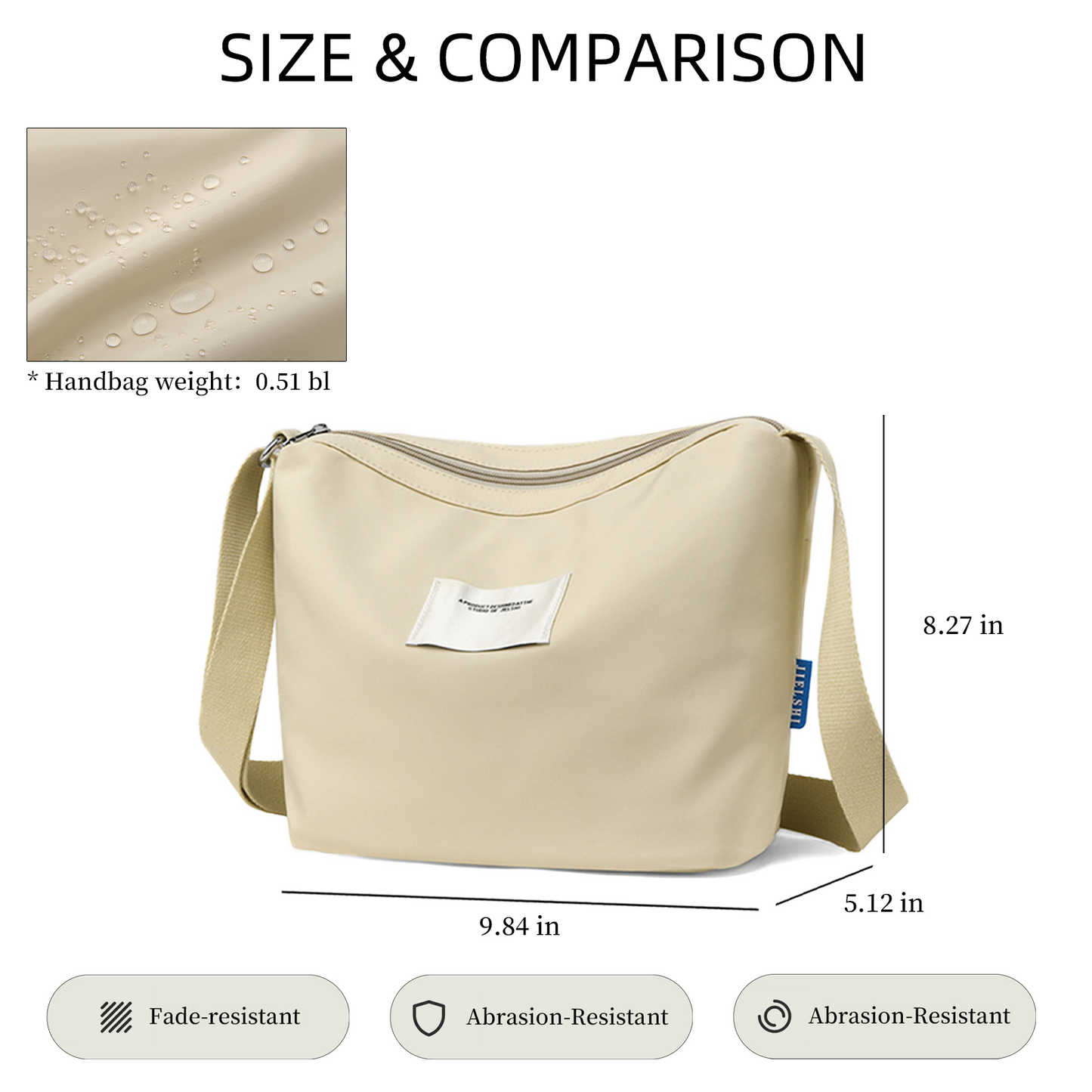 Xpurse Simple Casual Sporty Crossbody Bag