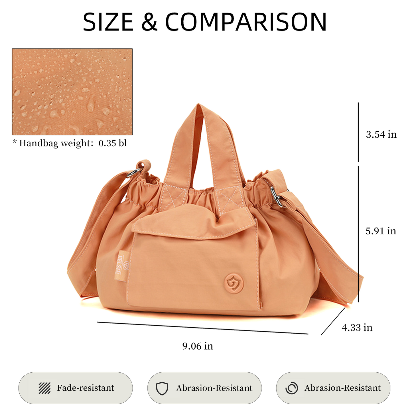 Xpurse Nylon Stylish Multifunctional Shoulder Bag