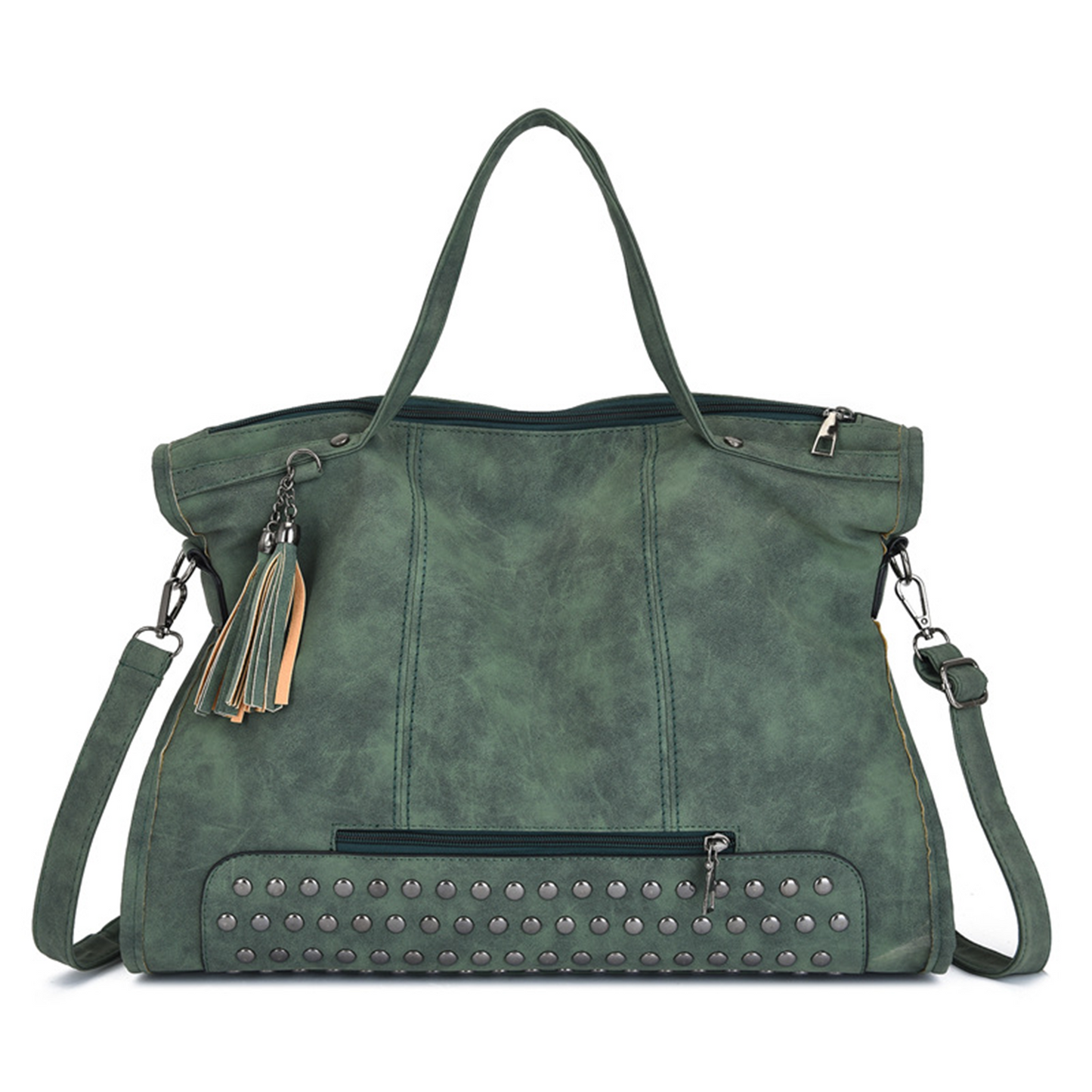 Xpurse Women's Vintage Tote Bag, Large Shopping Shoulder Bag
