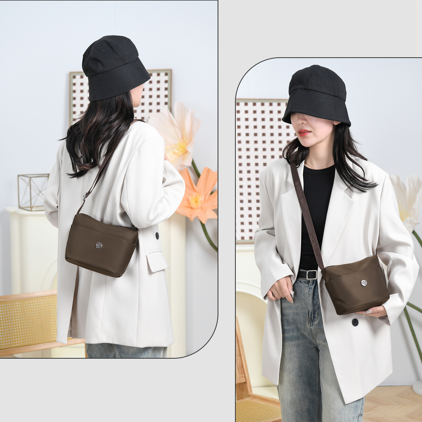 Xpurse Women's Casual Crossbody Shoulder Bag
