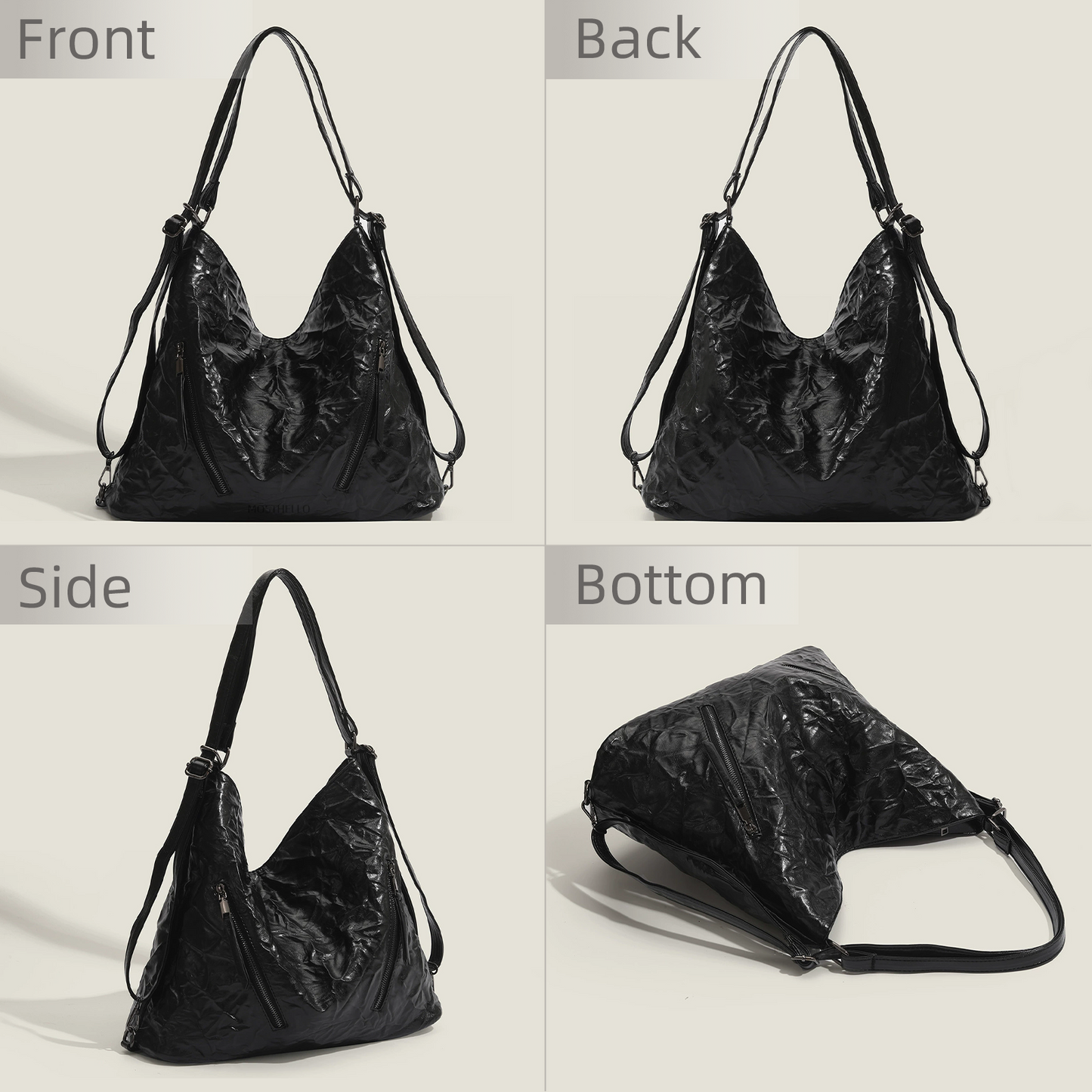 Xpurse Large Stylish Textured Shoulder Bag