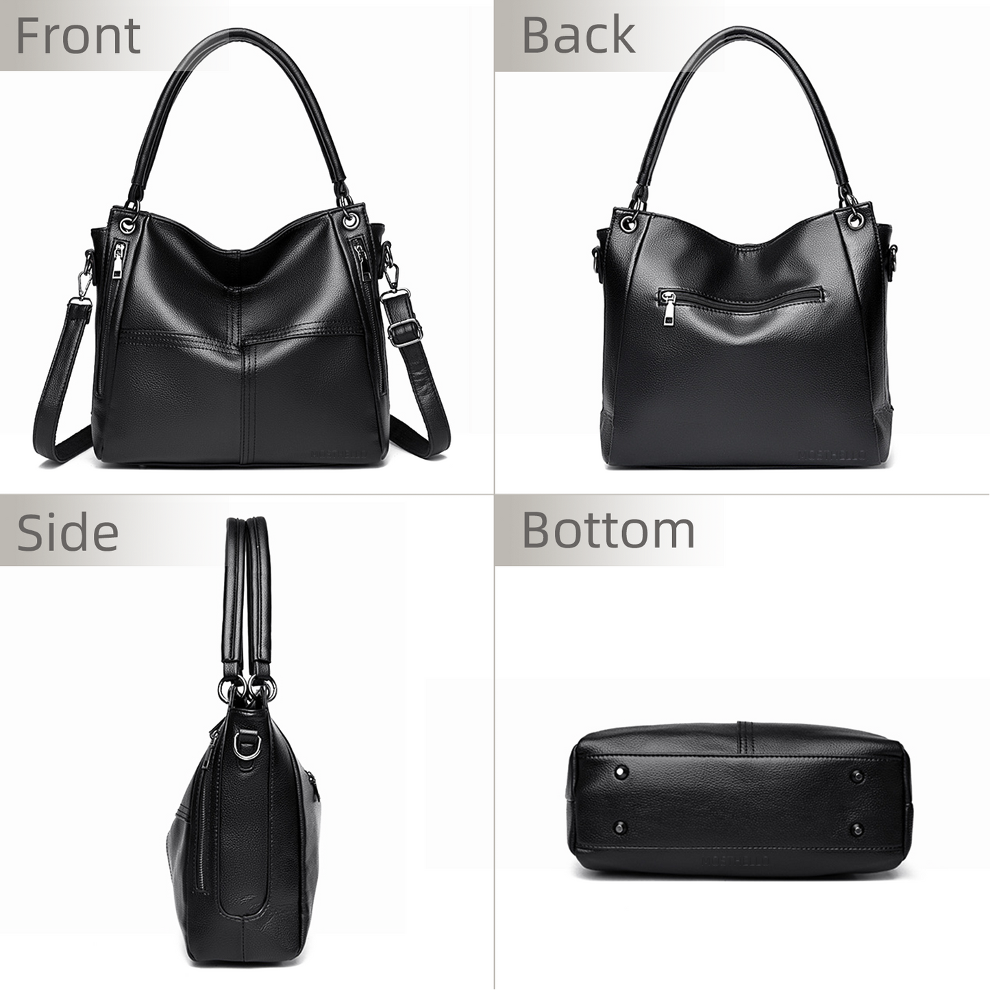 Xpurse Vintage Casual Shoulder Bag, Stylish Crossbody Bag