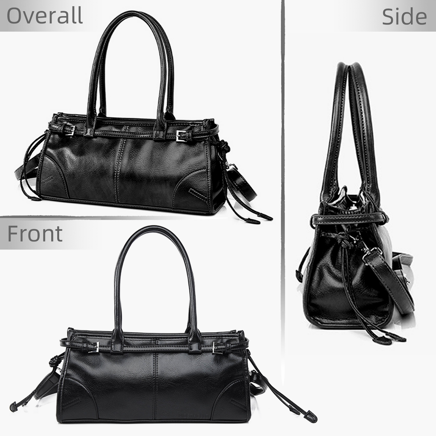 Xpurse Women's Shoulder Bag, Minimalist Underarm Bag, PU Crossbody Bag