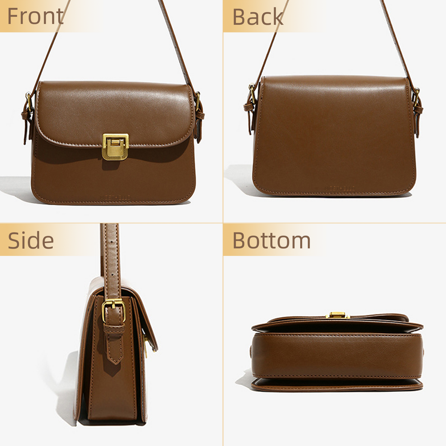 Xpurse Women's Casual Shoulder Bag Is Simple, Shopping PU Crossbody Bag