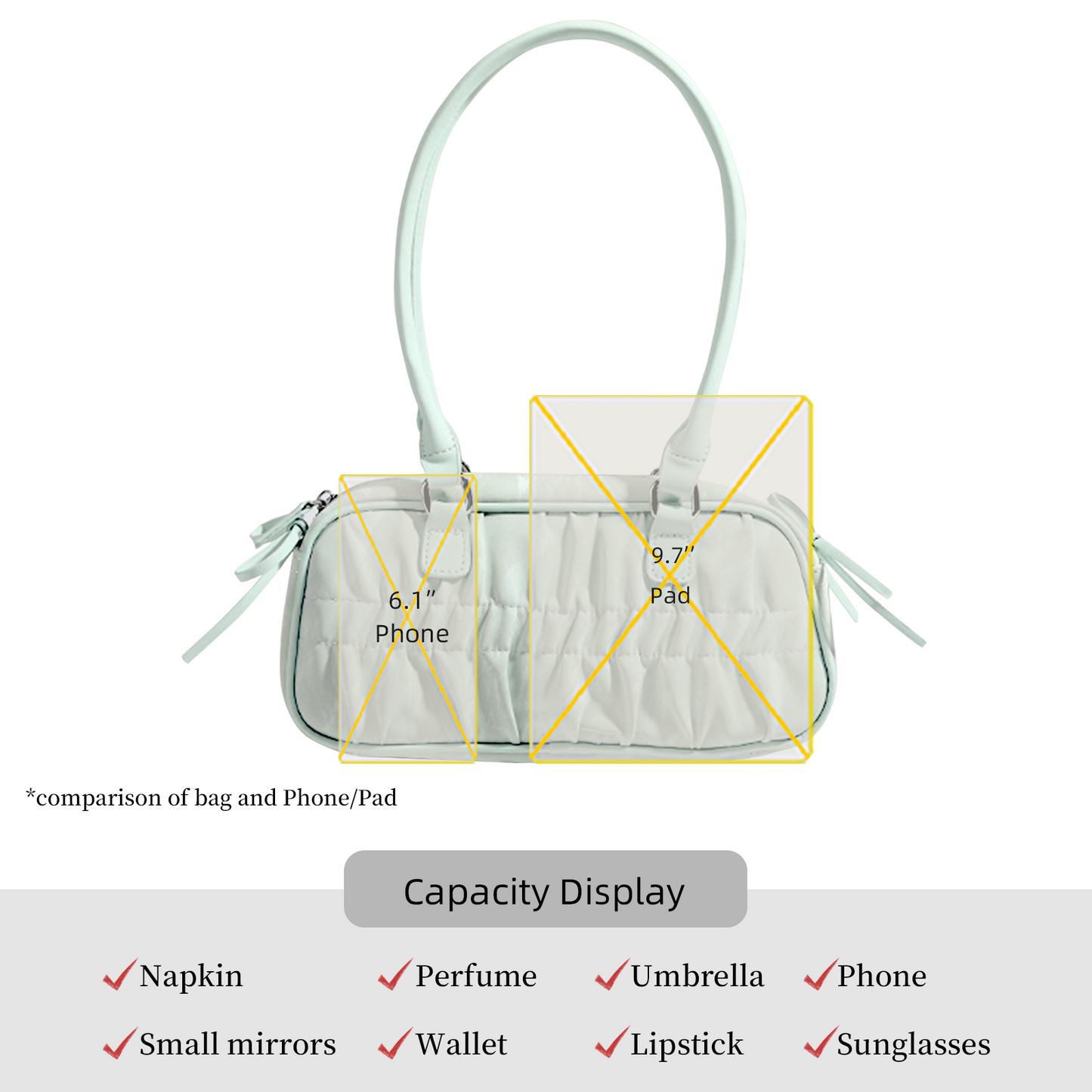 Xpurse PU Weave Fashion Shoulder Underarm Bag