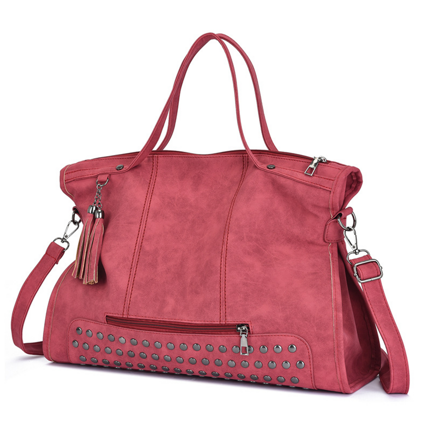 Xpurse Women's Vintage Tote Bag, Large Shopping Shoulder Bag
