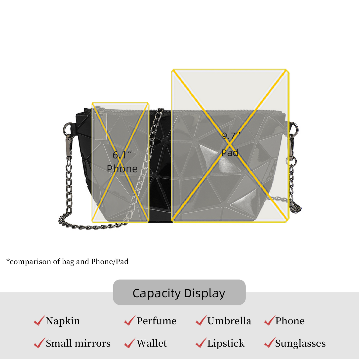 Xpurse Sleek Design Shoulder Bag and Underarm Bag