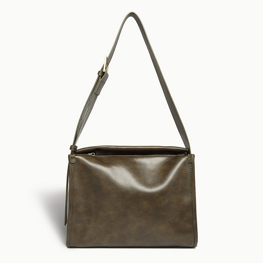 Xpurse Women's Vintage Leather Shoulder Bag
