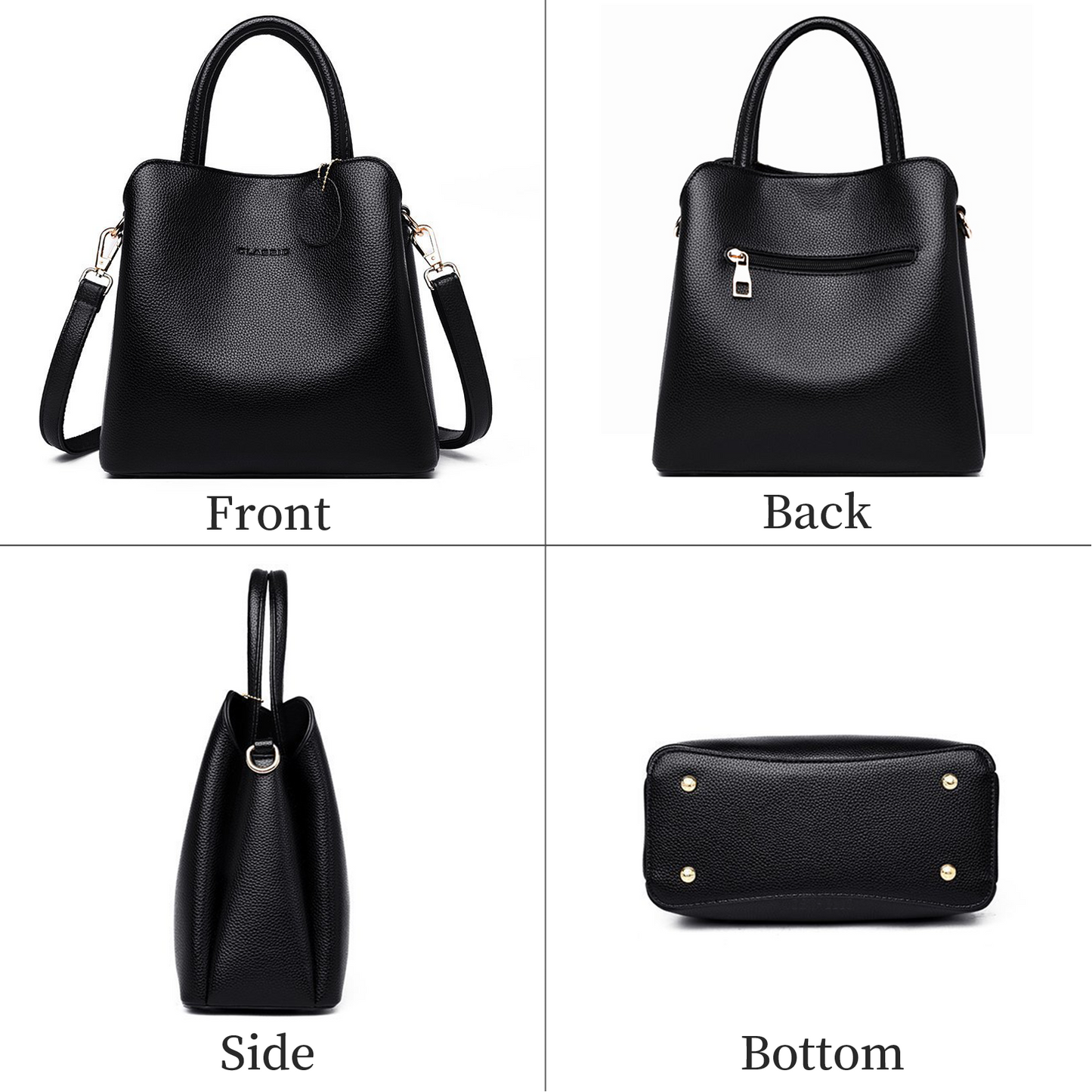 Xpurse Large-Capacity Casual Shopping Crossbody Bag