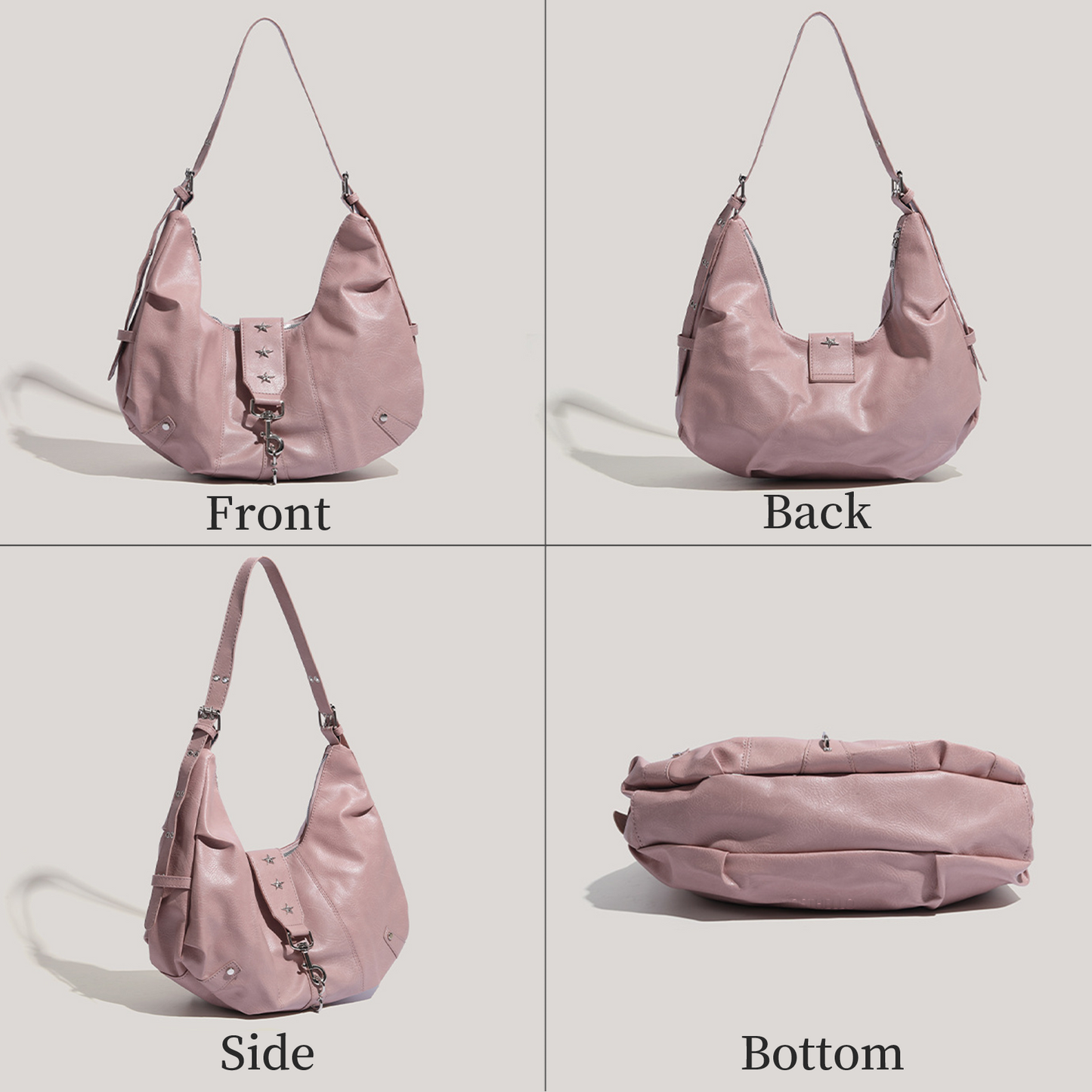 Xpurse Spice Girl Style Casual Shoulder Armpit Bag