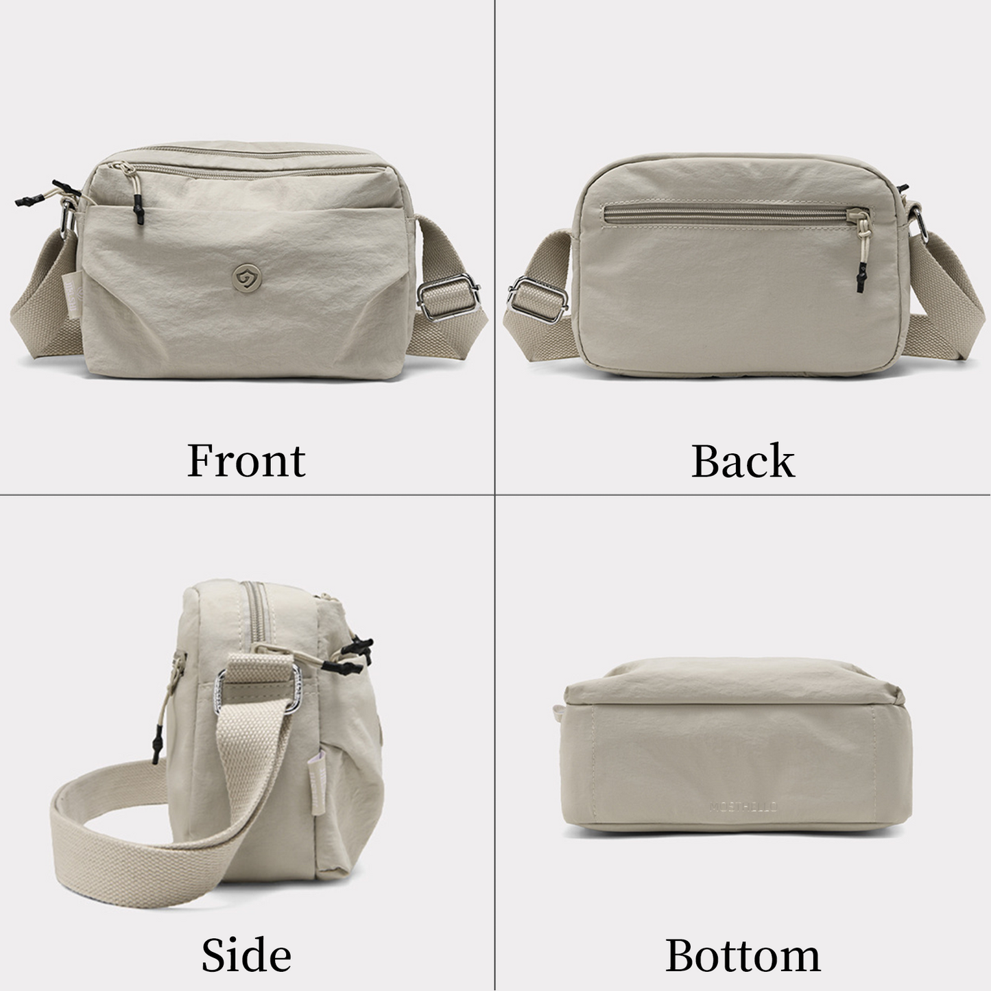 Xpurse Casual Chic One-Shoulder Crossbody Bag