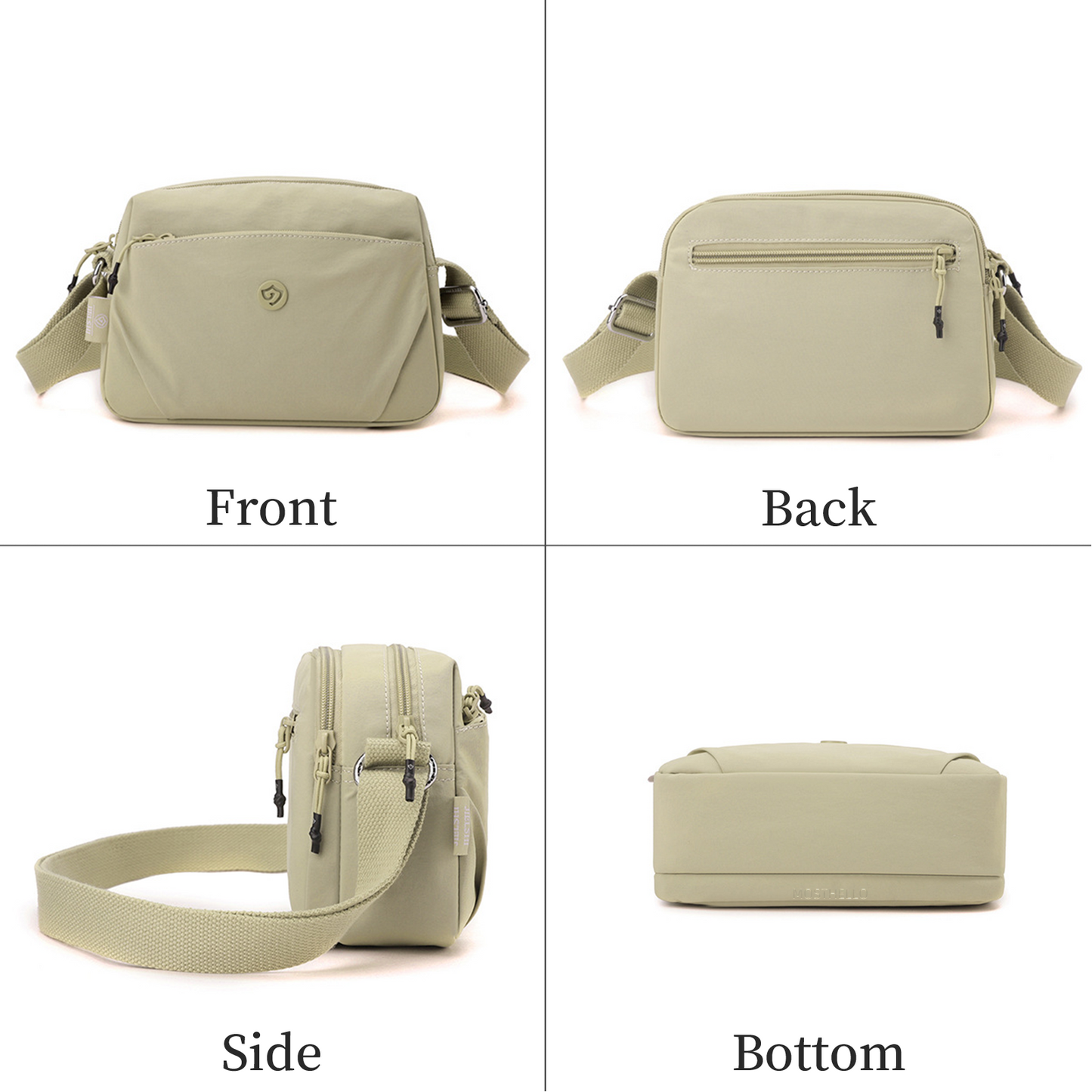 Xpurse Versatile Casual Simple Shoulder Crossbody Bag