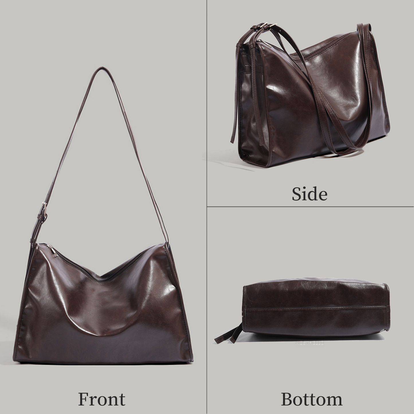 Xpurse Women's Large-Capacity Casual Shoulder Bag