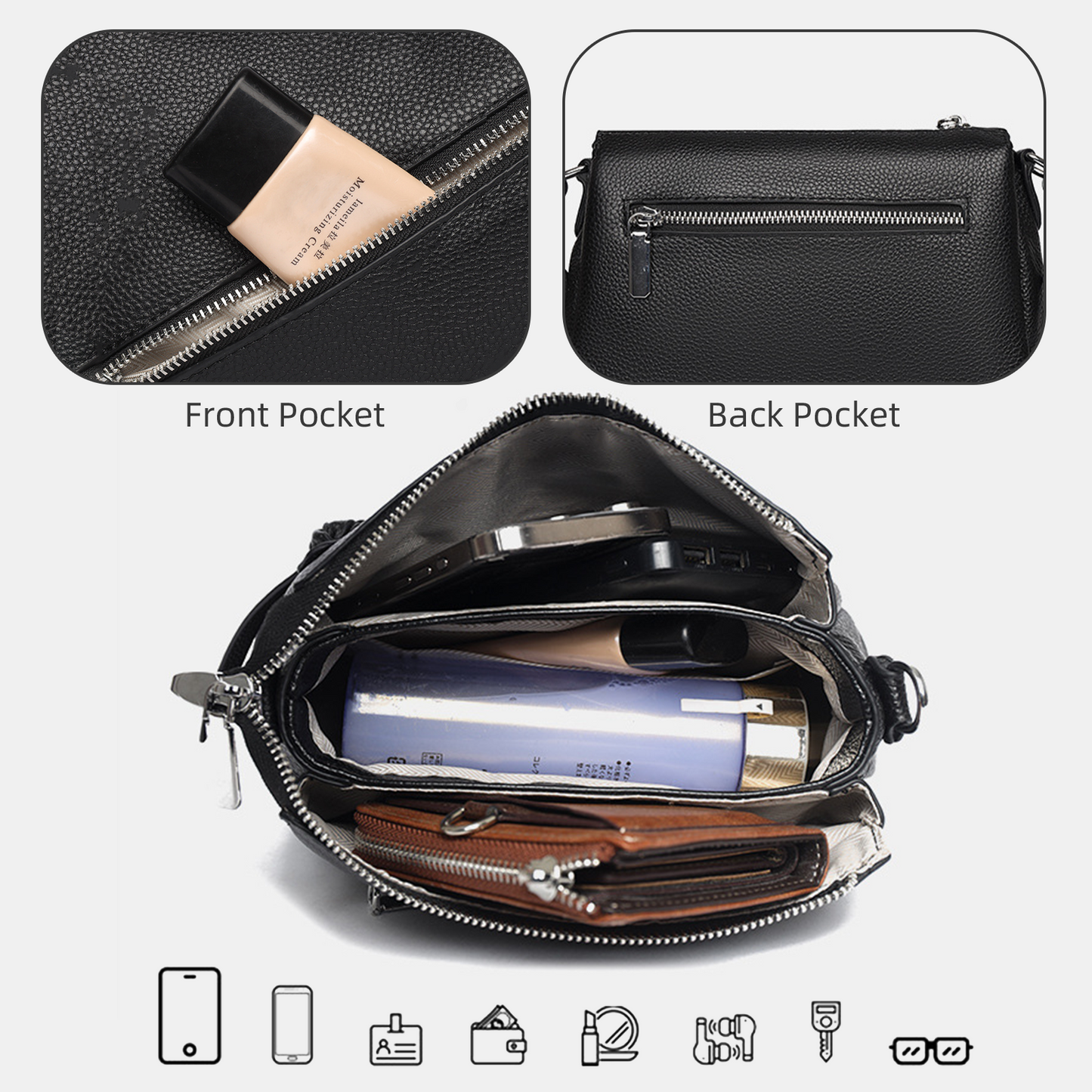 Xpurse A Versatile Casual Shoulder Bag for Commuting