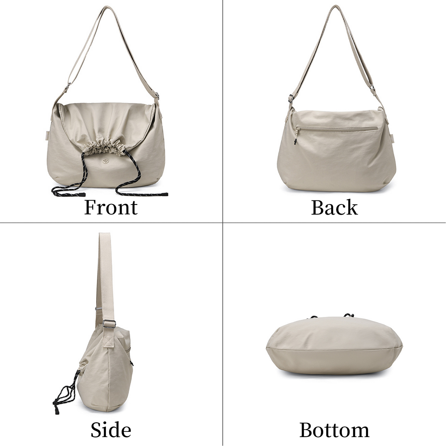 Xpurse Drawstring Athleisure Crossbody Bag
