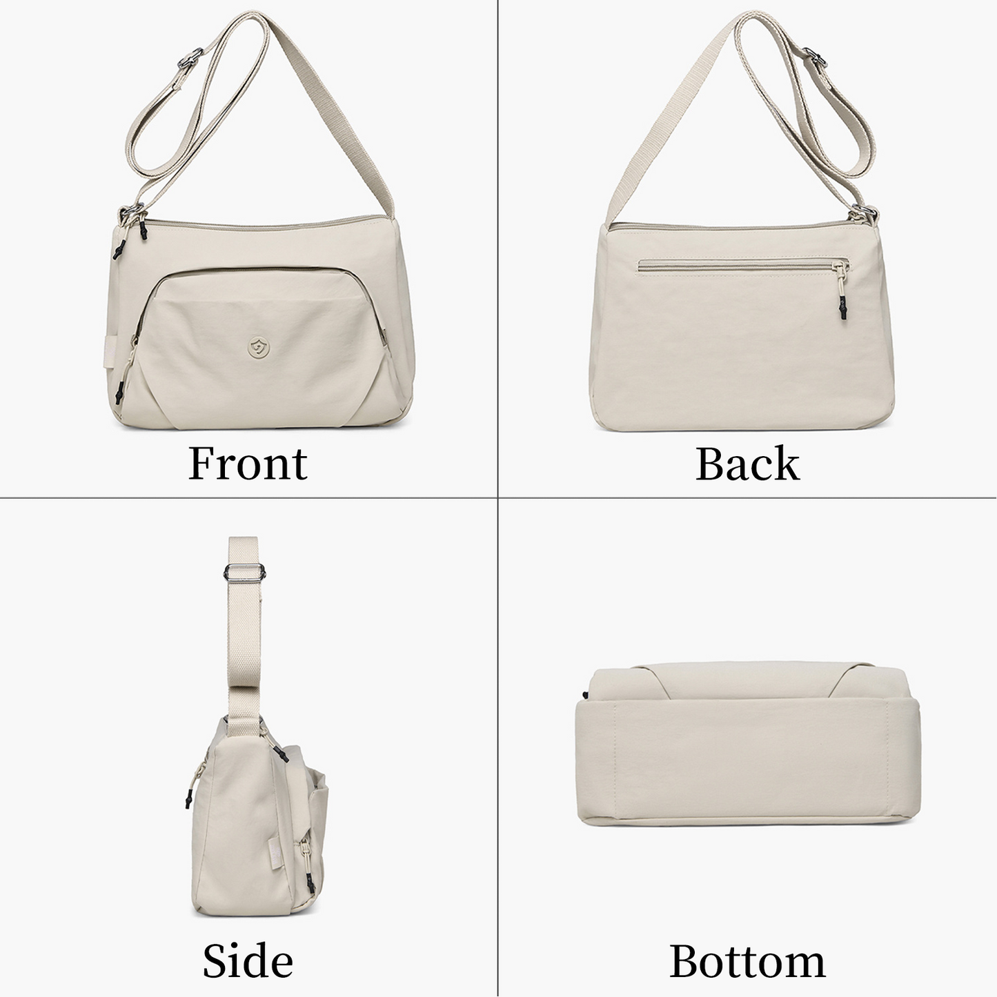 Xpurse Simple Sporty Crossbody Shoulder Bag