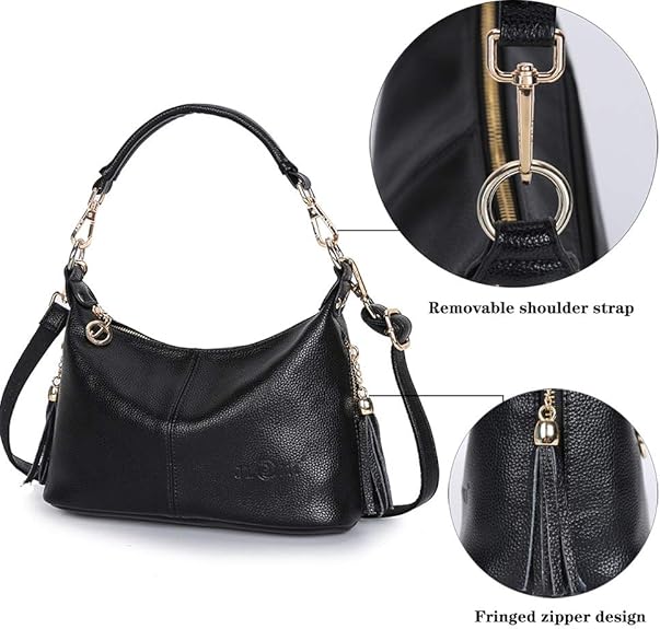 MINTEGRA Womens Handbags Hobo Shoulder Bag Crossbody Bag Shoulder Purse with Tassel