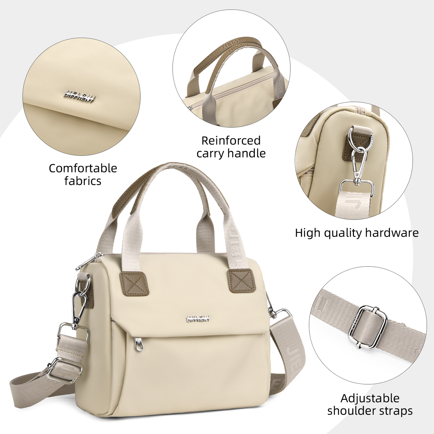 Xpurse Simple Commuter Multi-Functional Crossbody Bag
