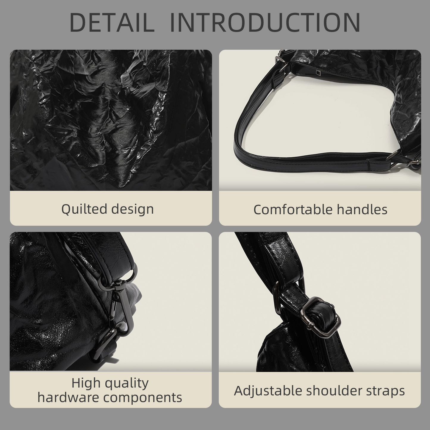 Xpurse Large Stylish Textured Shoulder Bag