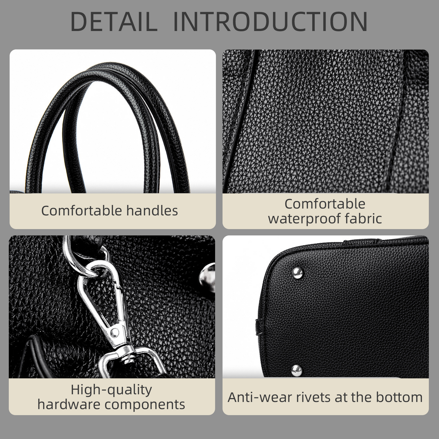 Xpurse Women's Large-Capacity Shoulder Bag, Casual Handbag