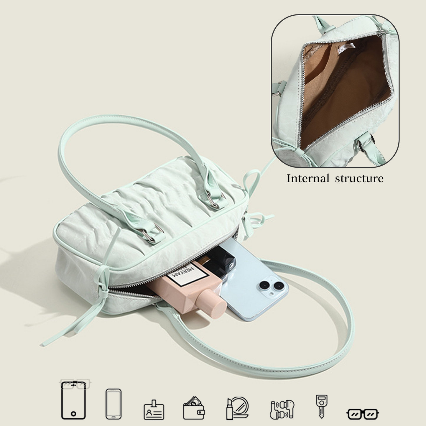 Xpurse PU Weave Fashion Shoulder Underarm Bag