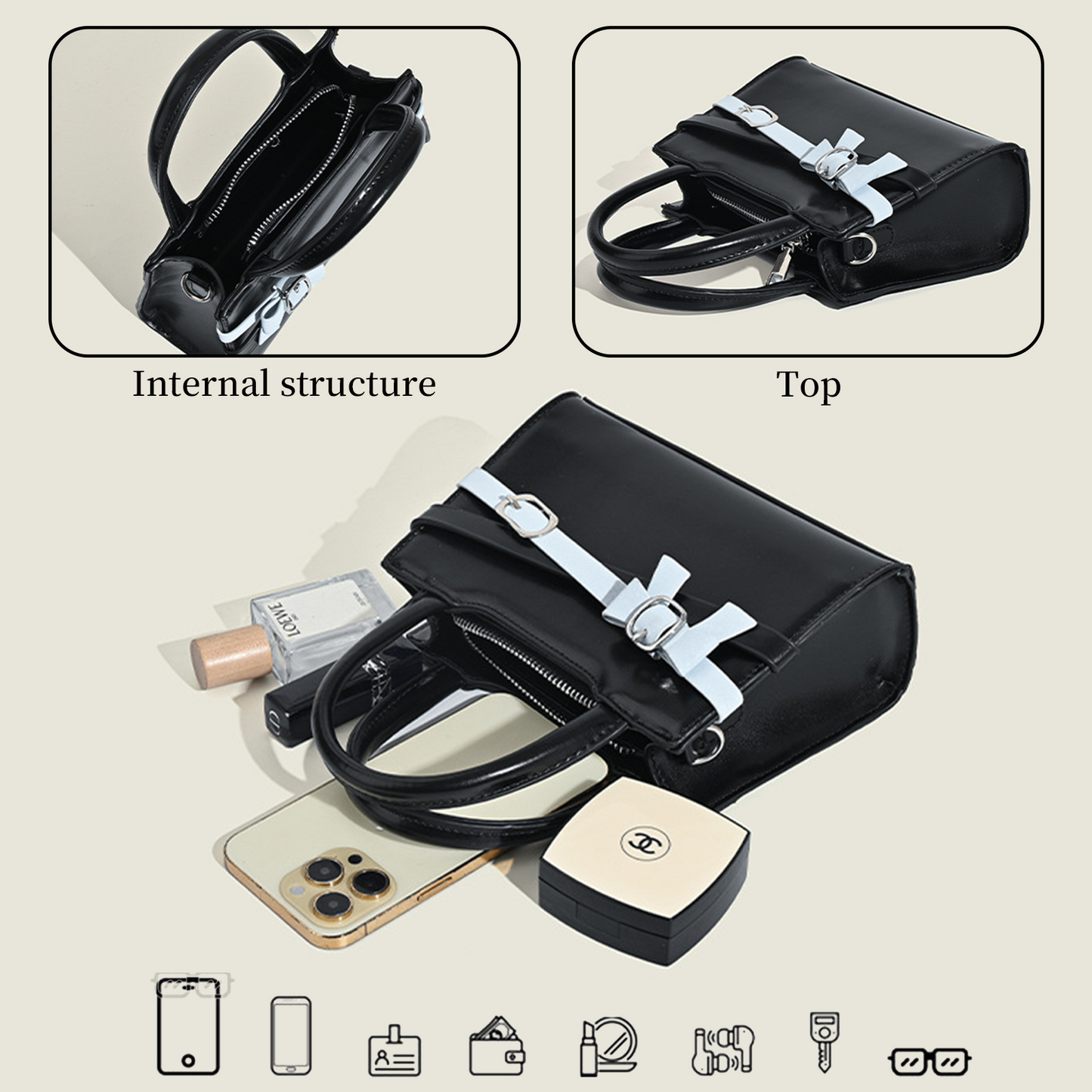 Xpurse Fashion Shopping Shoulder Bag Square Bag