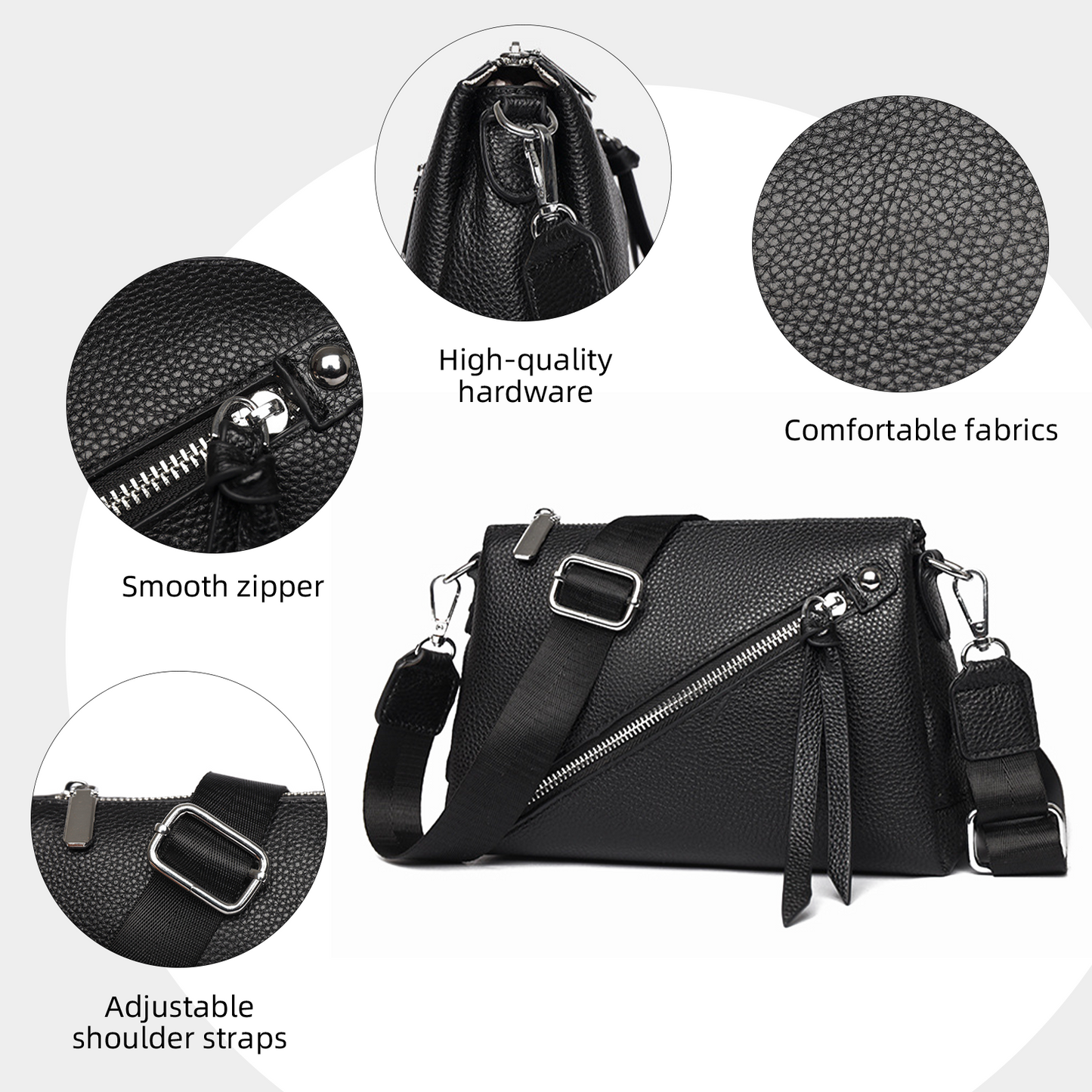 Xpurse A Versatile Casual Shoulder Bag for Commuting