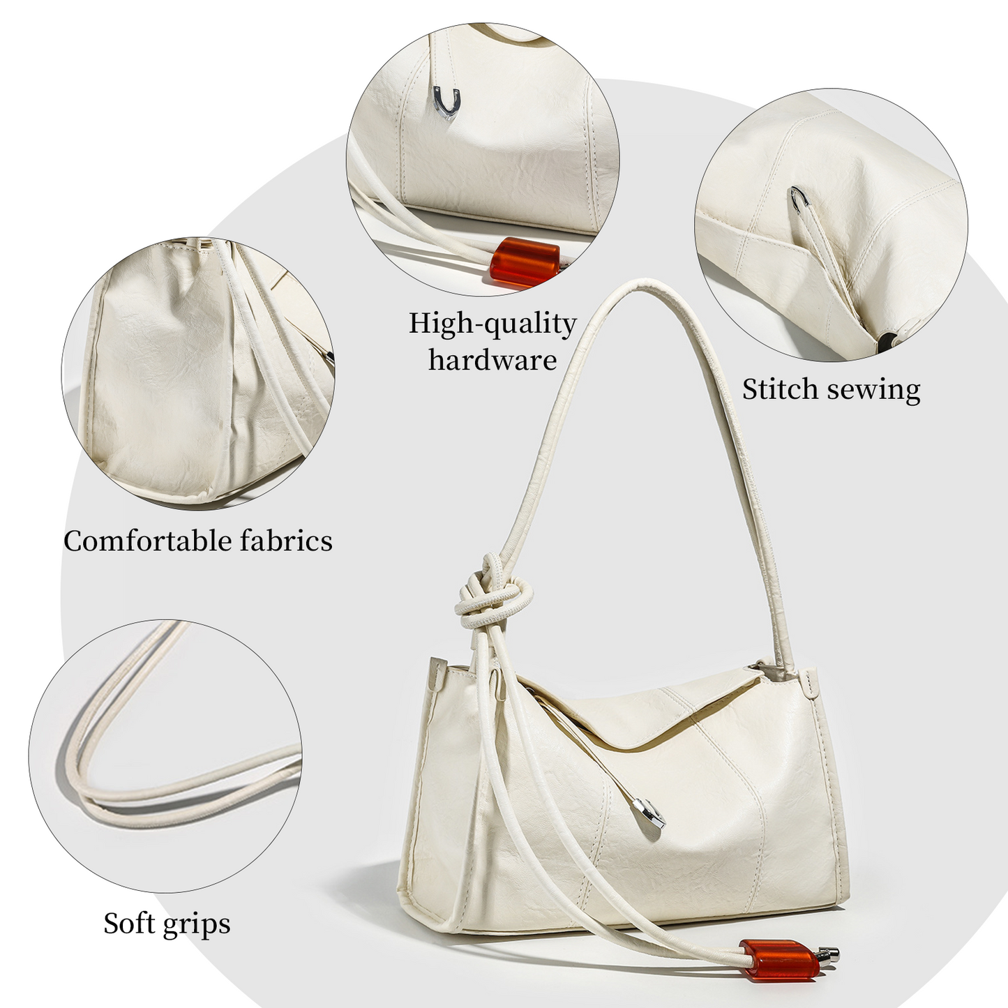 Xpurse Stylish Commuter Underarm Bag Handbag