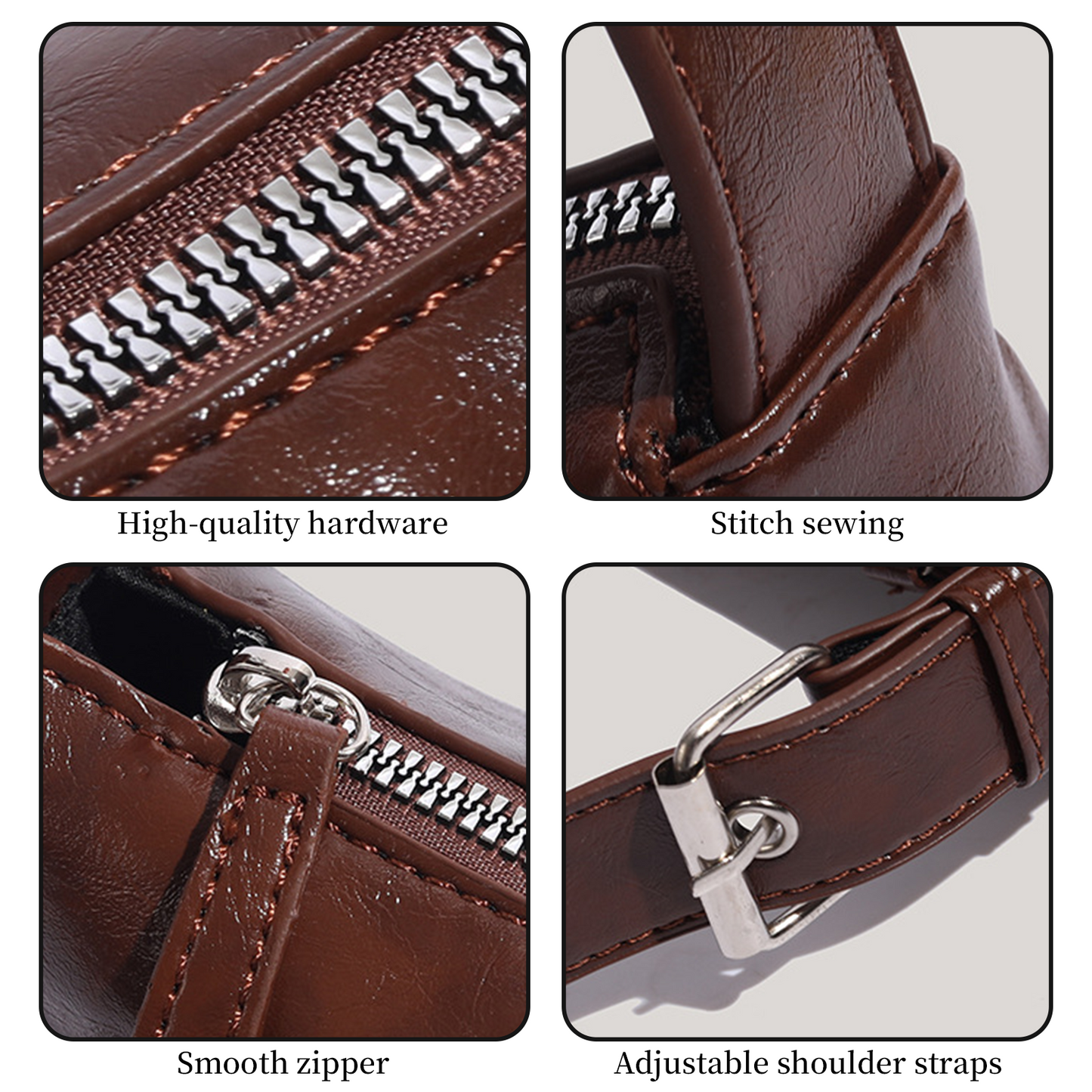 Xpurse Vintage Texture Commuter Handbag Crossbody Bag