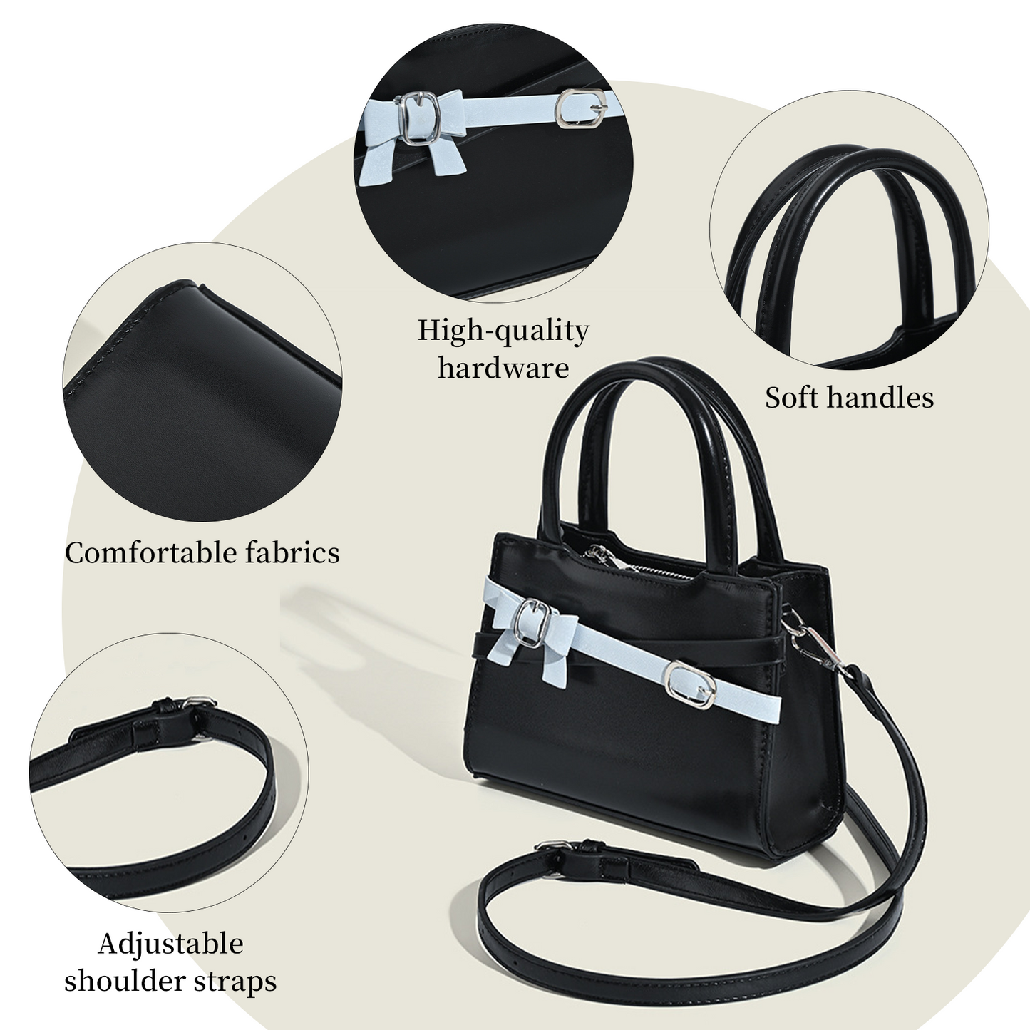 Xpurse Fashion Shopping Shoulder Bag Square Bag