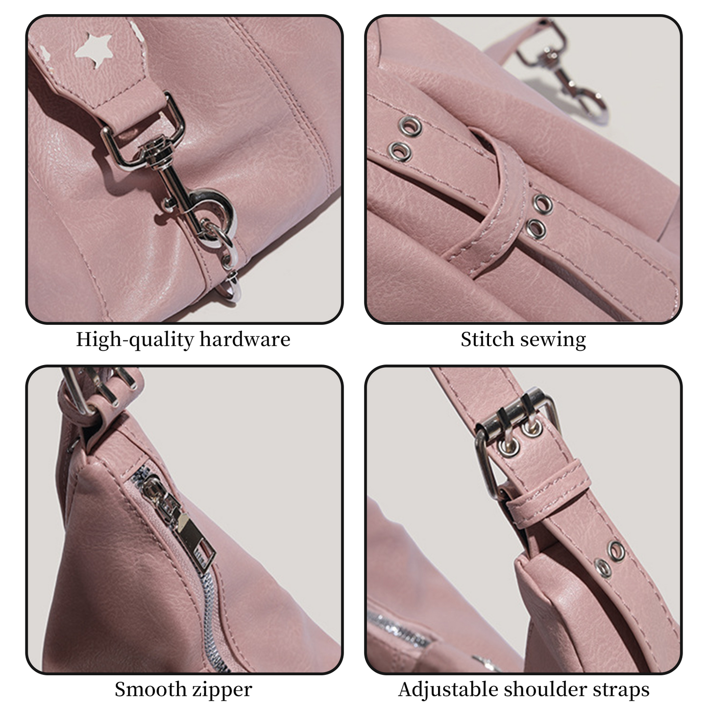 Xpurse Spice Girl Style Casual Shoulder Armpit Bag
