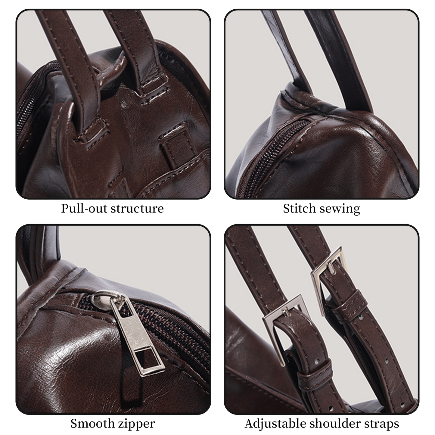 Xpurse Women's Large-Capacity Casual Shoulder Bag