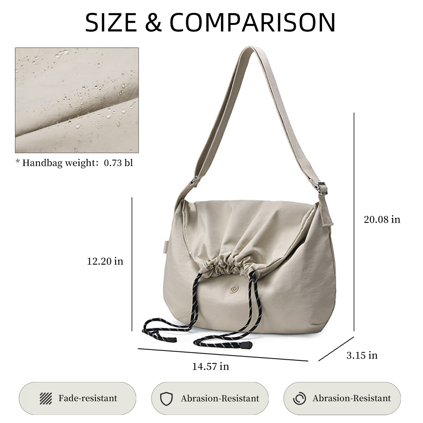 Xpurse Drawstring Athleisure Crossbody Bag
