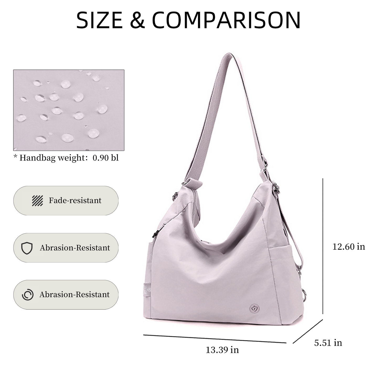 Xpurse Casual Multi-Functional Crossbody Bag